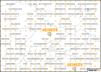 map of Weihers