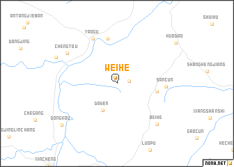 map of Weihe