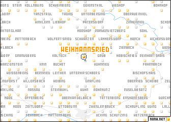 map of Weihmannsried