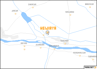 map of Weijiaya