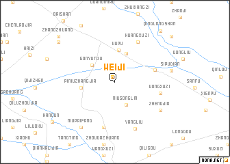 map of Weiji