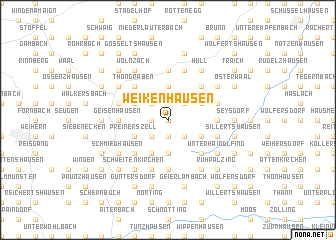 map of Weikenhausen