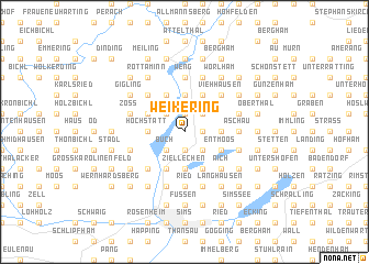 map of Weikering