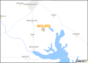 map of Weiland