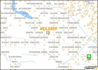 map of Weildorf