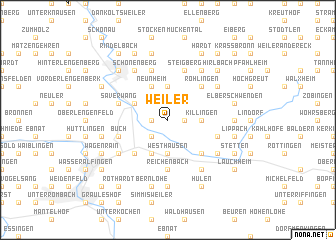 map of Weiler