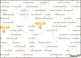 map of Weiler