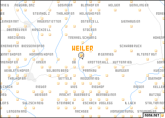 map of Weiler