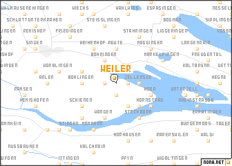 map of Weiler