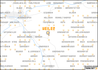 map of Weiler