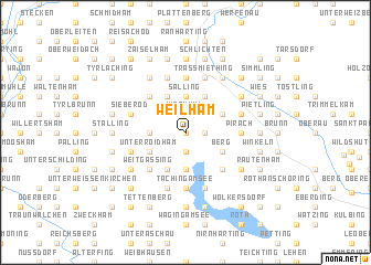 map of Weilham