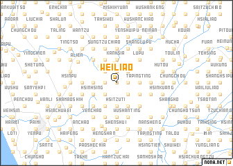 map of Wei-liao