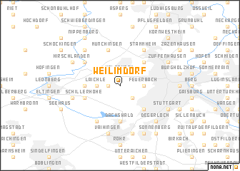 map of Weilim Dorf