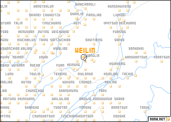 map of Wei-lin