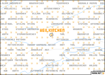 map of Weilkirchen