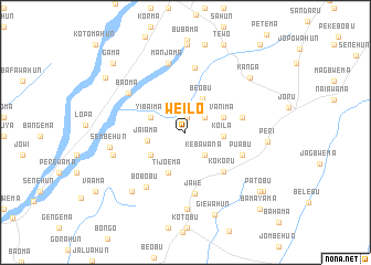 map of Weilo