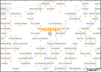 map of Weimeren