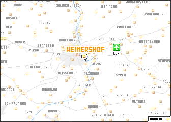 map of Weimershof