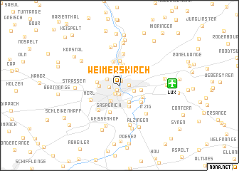 map of Weimerskirch