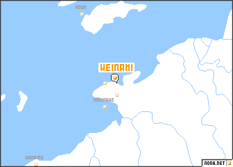 map of Weinami