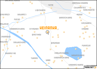 map of Weinanwa