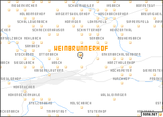 map of Weinbrunnerhof