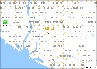 map of Wei-nei