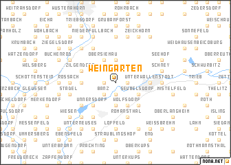 map of Weingarten