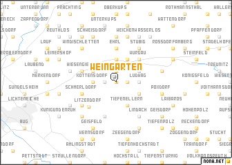 map of Weingarten