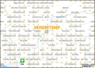 map of Weingartshof