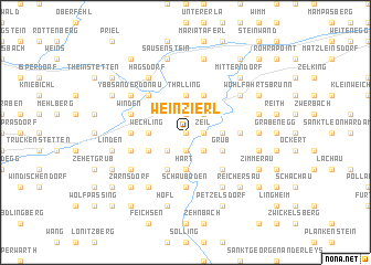 map of Weinzierl