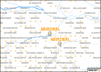 map of Weinzierl