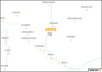 map of Weiru