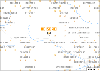 map of Weisbach