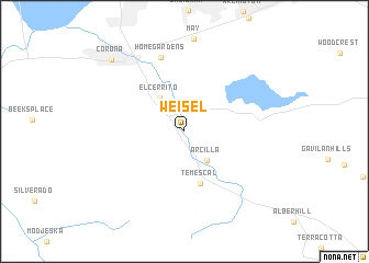 map of Weisel