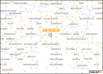 map of Weisheim