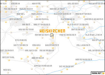 map of Weiskirchen