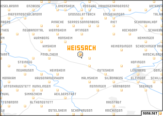 map of Weissach