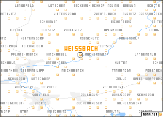 map of Weißbach