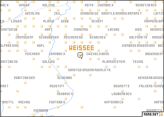 map of Weissee