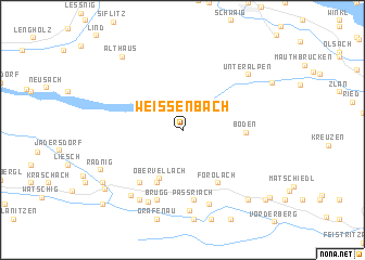 Weissenbach (Austria) map - nona.net