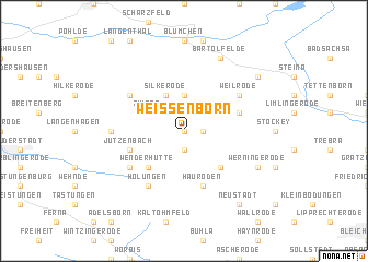 map of Weißenborn