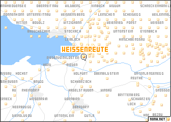 map of Weißenreute