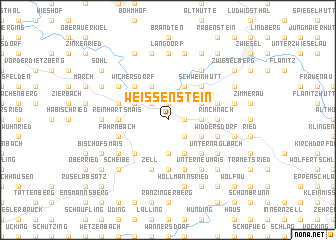 map of Weißenstein