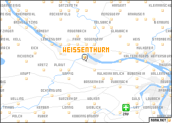 map of Weißenthurm