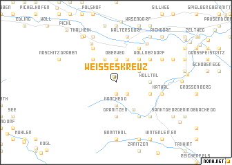 map of Weißes Kreuz