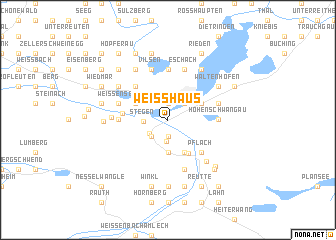 map of Weißhaus