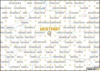 map of Weistraat