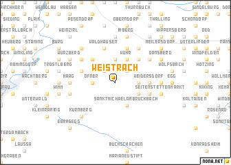 map of Weistrach