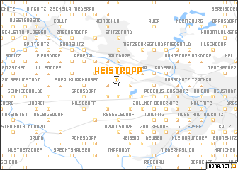 map of Weistropp